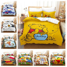 Conjunto de roupa de cama Winnie Pooh 2 peças 3 peças capa de edredom colcha solteiro casal king size UA comprar usado  Enviando para Brazil