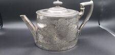 Antique engraved tea for sale  Springfield