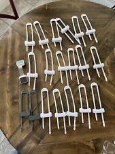 Child Safety Cabinet Locks 20 Pieces, used for sale  Shipping to South Africa