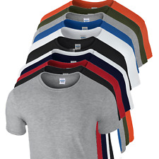 Mens Gildan Softstyle T shirt 5 or 3 Pack Unisex Plain Cotton Bulk T-Shirt Mixed for sale  Shipping to South Africa