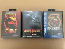 Vintage Mortal Kombat 1-2-3 Sega Mega Drive PAL CIB Envio Rápido Dia Seguinte comprar usado  Enviando para Brazil