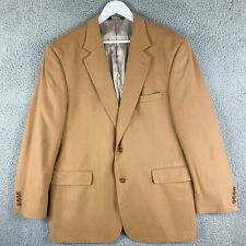 Jos A Bank Blazer Mens 44R Brown Cashmere Sport Coat Jacket Business Casual for sale  Shipping to South Africa