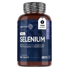 Usado, Selênio 200 mcg 365 comprimidos | Suplemento imunológico e tireoidiano para cabelo, pele, unhas comprar usado  Enviando para Brazil
