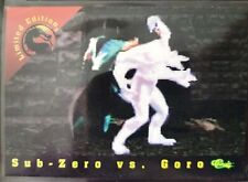 Mortal Combat -1994-Cartões clássicos de jogos- Sub- Zero VS Goro  comprar usado  Enviando para Brazil