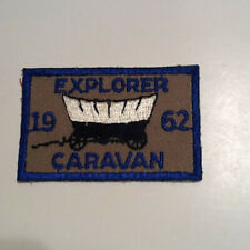 EXPLORER CARAVAN  1962 patch -  BOY SCOUTS  BSA G&W/5-19 for sale  Shipping to South Africa