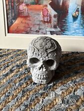 Concrete floral skull for sale  NORWICH