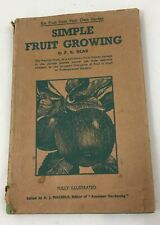 Simple Fruit Growing - P K Bear - 2nd World War - hardback, dust jacket 2nd ed comprar usado  Enviando para Brazil