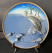 Vtg dolphin plate for sale  South Portland