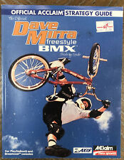 Dave Mirra freestyle bmx Acclaim przewodnik po strategii Play Station, dreamcast - rzadki! na sprzedaż  Wysyłka do Poland