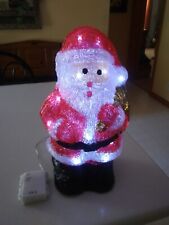 Acrylic santa for sale  Warren