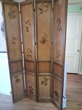 Used, antique 4 panel Divide screen vintage for sale  Shipping to South Africa