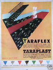 Publicité 1956 taraflex usato  Spedire a Italy