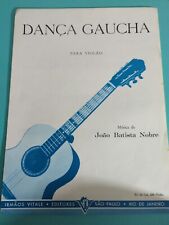 Partituras raras vintage João Batista Nobre Danca Gaúcha para guitarra clássica comprar usado  Enviando para Brazil