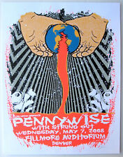 Pennywise concert poster for sale  Midlothian