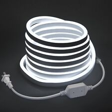 Faixa de luz de néon luz do dia branca 82 pés 25M 120 LEDs/M corda LED faixa flexível comprar usado  Enviando para Brazil