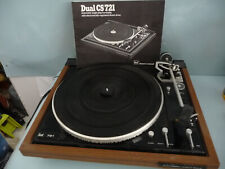 Tocadiscos vintage DUAL CS721 ELECTRONIC DIRECT DRIVE CS-721 con manual original segunda mano  Embacar hacia Argentina