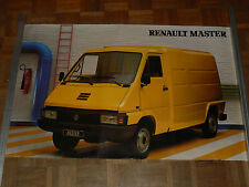 Affiche Ancienne RENAULT MASTER jaune fourgon truk poster                      comprar usado  Enviando para Brazil