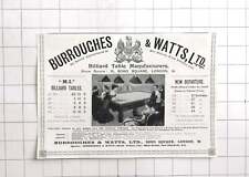 1902 burroughs watts for sale  UK