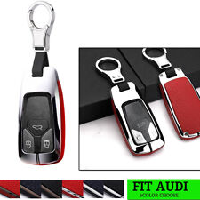 Liga de zinco carro chaveiro capa estojo suporte capa para Audi Q7 TTS A4L A3 A6L QT S5 comprar usado  Enviando para Brazil