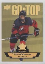 2023 Upper Deck Team Canada Juniors Go to the Top Porter Martone #GT-30 for sale  Shipping to South Africa