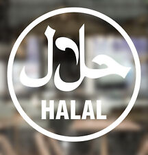 Halal window sign for sale  BLACKPOOL