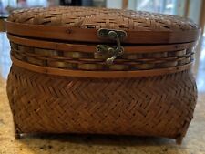 Woven wicker bamboo for sale  Bethel