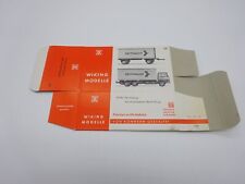 Wiking: Originalkarton / OKT vom Henschel Koffer-LKW  Nr.440, original (GK66) comprar usado  Enviando para Brazil