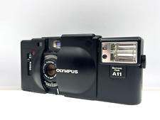 **W idealnym stanie** Olympus XA Dalmierz Kamera filmowa 35mm F2.8 z lampą błyskową A11 z Japonii na sprzedaż  Wysyłka do Poland