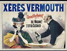 Affiche ancienne bistrot d'occasion  Herry