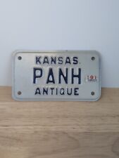 Kansas motorcycle license for sale  Dwight