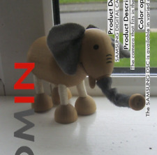 ANAMALZ   Wooden Animal Toy  ELEPHANT  ETO1    FINE GREAT FUN LOOK for sale  Shipping to South Africa