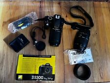 Câmera digital Nikon D3300 com todos os cabos e lente Tamron extra  comprar usado  Enviando para Brazil