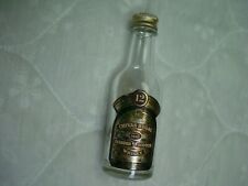 Mini botella de vidrio transparente escocés Chivas Regal/para uso en transporte/décima pinta, usado segunda mano  Embacar hacia Argentina