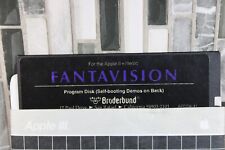 Juego de computadora vintage Broderbund Fantavision para Apple II segunda mano  Embacar hacia Argentina