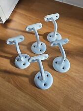 Handrail brackets white for sale  SLOUGH