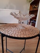 Vintage glass stemmed for sale  WESTON-SUPER-MARE