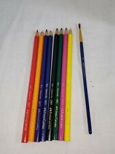 Lápis e pincel aquarela comprimento total 8 tons de cor água Faber-Castell comprar usado  Enviando para Brazil