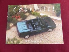 Catalogue prospectus : RENAULT 19 cabriolet / juin 1995 comprar usado  Enviando para Brazil