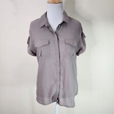 Women taupe button for sale  Olympia