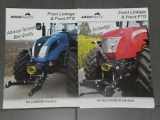 LANDINI, McCORMICK Tractors Front Linkage & FRONT PTO Prospekte in englisch (L59 for sale  Shipping to Ireland