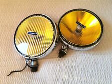 Pair Fog Lamp Carello 386 387 Yellow Accessories Car Old MM 145+ Headphones, used for sale  Shipping to South Africa