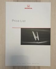 honda s2000 brochure for sale  FALKIRK