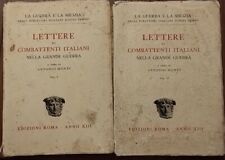 Lettere combattenti italiani usato  Cagliari