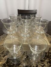 Eight clear glass for sale  Amarillo