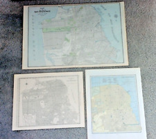 Original vintage maps for sale  San Francisco