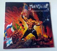 LP MANOWAR - WARRIORS OF THE WORLD    comprar usado  Enviando para Brazil