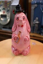 Decantador de cerâmica vintage elefante rosa bêbado feito pela BP Products Japão *vazio #2 comprar usado  Enviando para Brazil