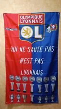 Drapeau olympique lyonnais d'occasion  Cesson