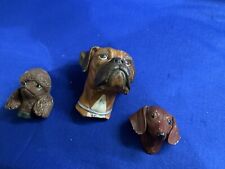 Three bosson chalkware for sale  Shipping to Ireland