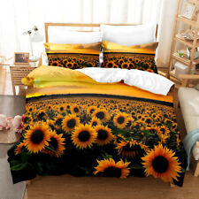 Sunset sunflower bedding for sale  Shipping to Ireland